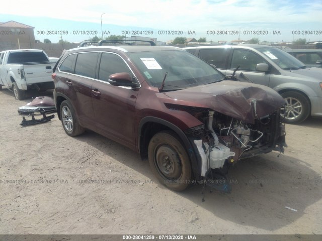 TOYOTA HIGHLANDER 2018 5tddzrfh3js875211