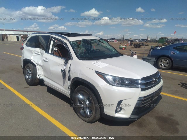 TOYOTA HIGHLANDER 2019 5tddzrfh3ks702421