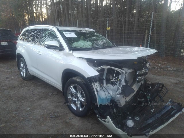 TOYOTA HIGHLANDER 2019 5tddzrfh3ks704444