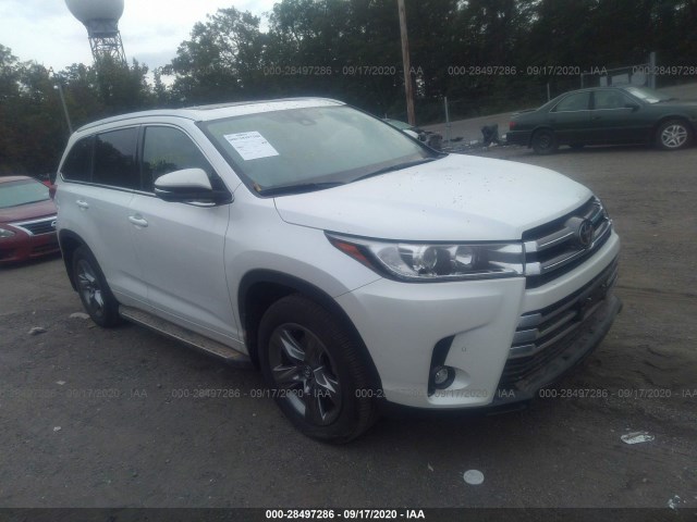 TOYOTA HIGHLANDER 2019 5tddzrfh3ks707182