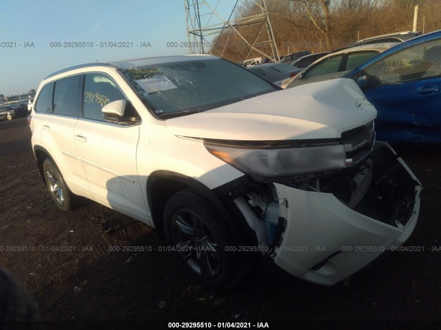 TOYOTA HIGHLANDER 2019 5tddzrfh3ks742370