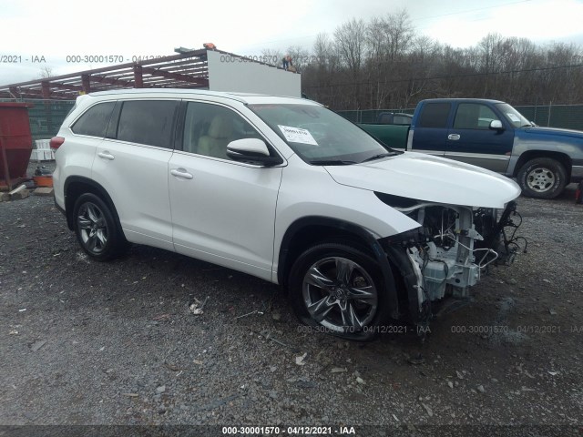 TOYOTA HIGHLANDER 2019 5tddzrfh3ks924439