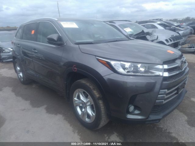 TOYOTA HIGHLANDER 2017 5tddzrfh4hs389081