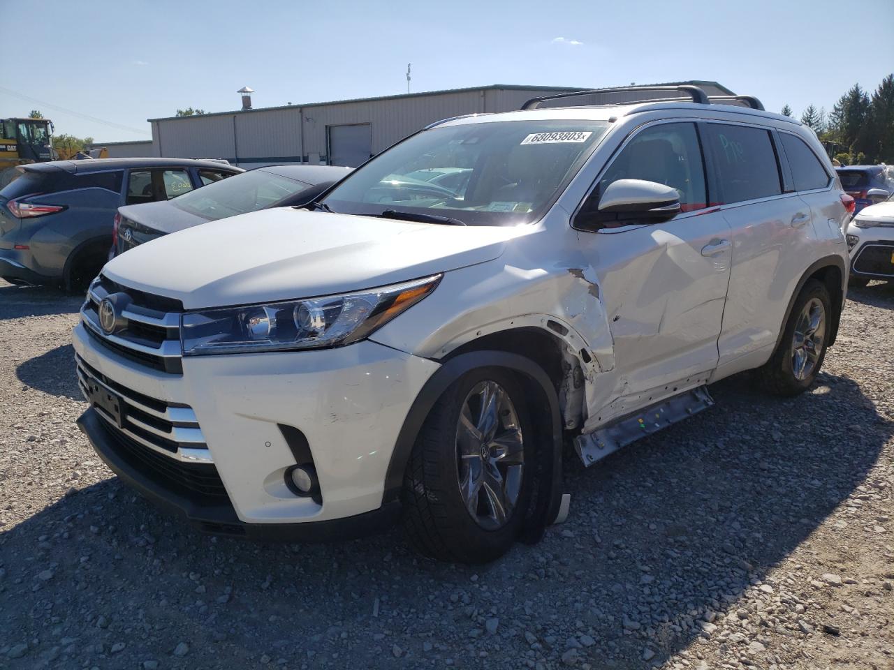 TOYOTA HIGHLANDER 2017 5tddzrfh4hs463700