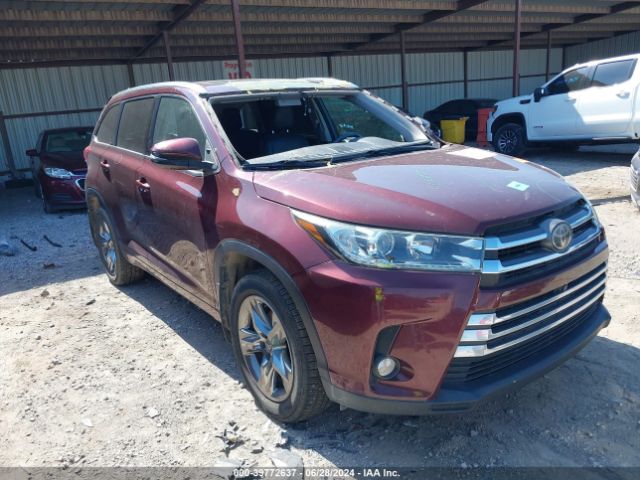 TOYOTA HIGHLANDER 2017 5tddzrfh4hs473210