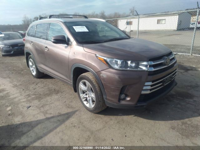 TOYOTA HIGHLANDER 2018 5tddzrfh4js805782