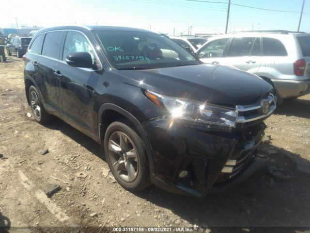 TOYOTA HIGHLANDER 2018 5tddzrfh4js870356