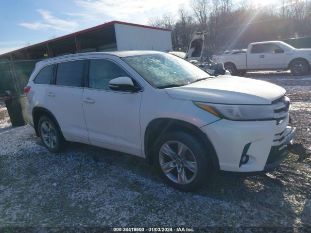 TOYOTA HIGHLANDER 2019 5tddzrfh4ks927706