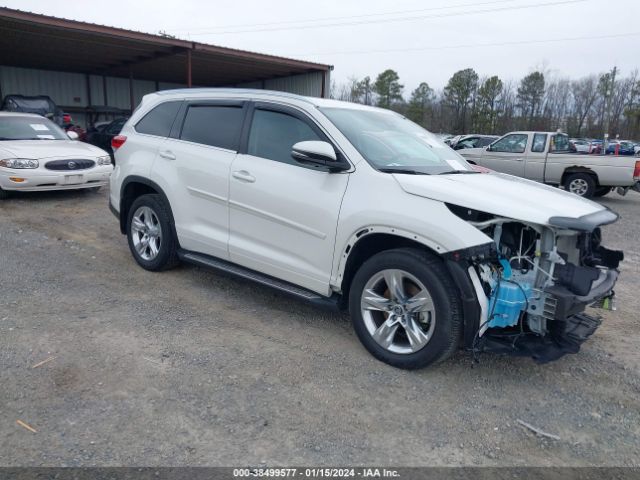 TOYOTA HIGHLANDER 2019 5tddzrfh4ks993883