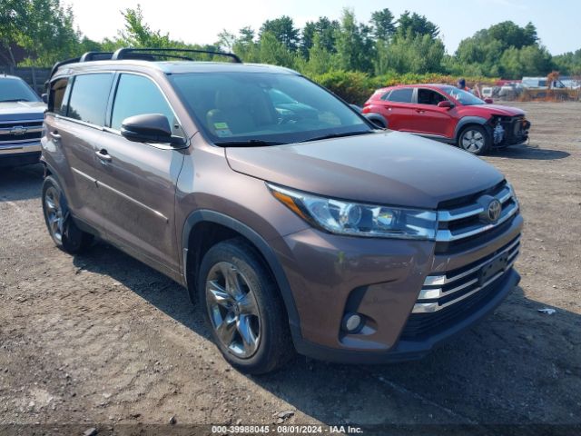 TOYOTA HIGHLANDER 2017 5tddzrfh5hs387582