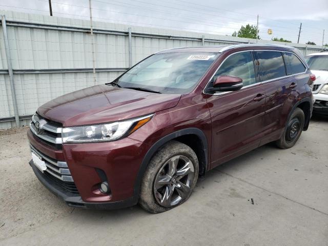 TOYOTA HIGHLANDER 2017 5tddzrfh5hs434514