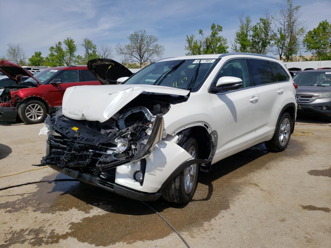 TOYOTA HIGHLANDER 2017 5tddzrfh5hs471384