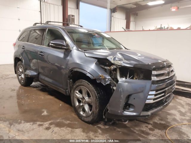 TOYOTA HIGHLANDER 2018 5tddzrfh5js822297