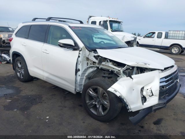 TOYOTA HIGHLANDER 2018 5tddzrfh5js893015