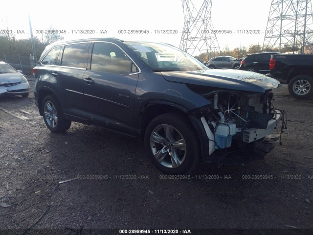 TOYOTA HIGHLANDER 2018 5tddzrfh5js912047