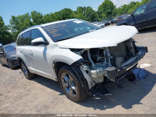 TOYOTA HIGHLANDER 2019 5tddzrfh5ks731824