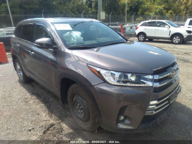 TOYOTA HIGHLANDER 2019 5tddzrfh5ks738143