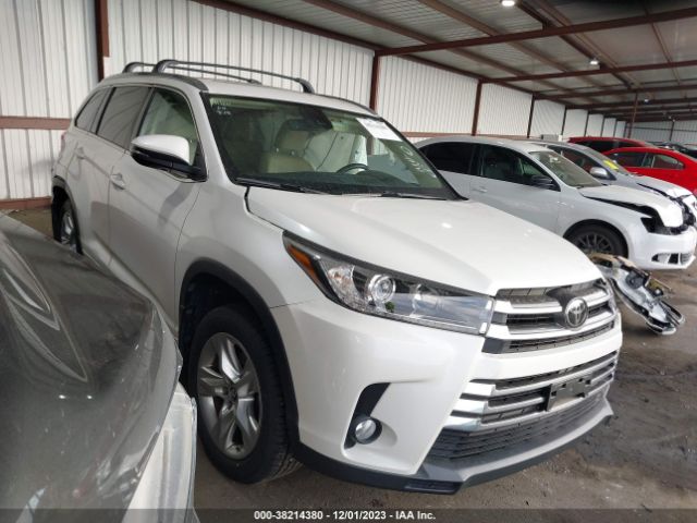 TOYOTA HIGHLANDER 2017 5tddzrfh6hs385145