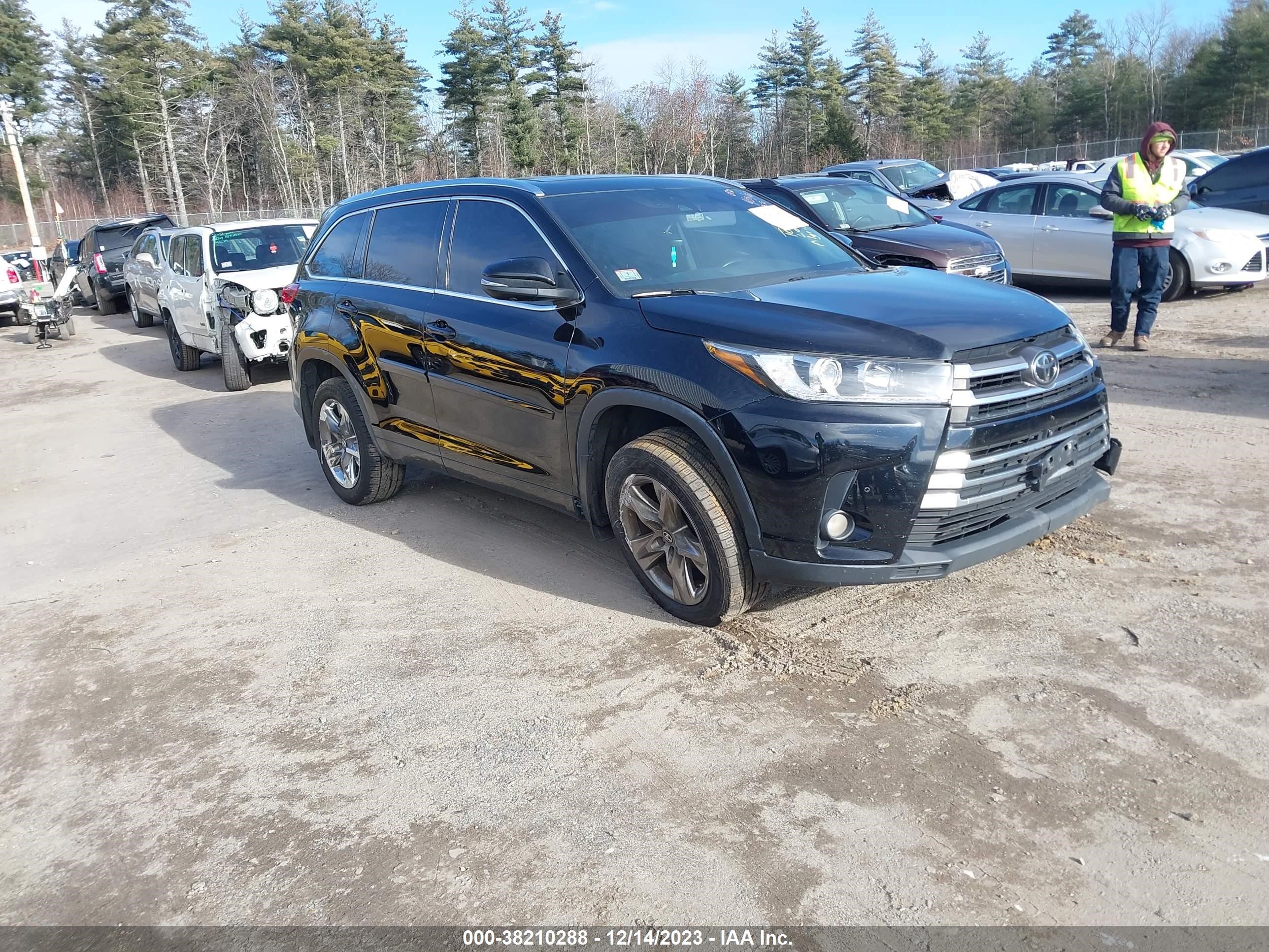 TOYOTA HIGHLANDER 2017 5tddzrfh6hs386229