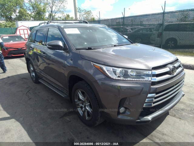 TOYOTA HIGHLANDER 2017 5tddzrfh6hs410187