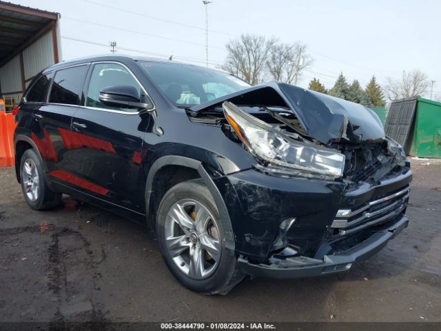 TOYOTA HIGHLANDER 2017 5tddzrfh6hs422761