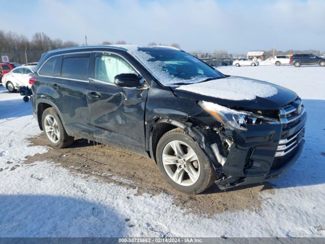 TOYOTA HIGHLANDER 2017 5tddzrfh6hs423523