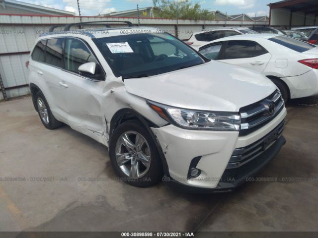 TOYOTA HIGHLANDER 2017 5tddzrfh6hs459504