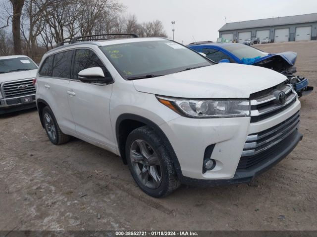 TOYOTA HIGHLANDER 2018 5tddzrfh6js492279