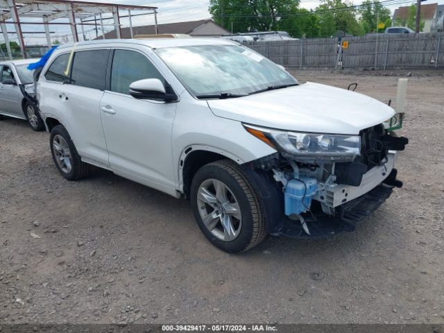 TOYOTA HIGHLANDER 2018 5tddzrfh6js493383