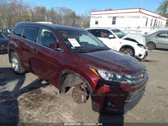 TOYOTA HIGHLANDER 2018 5tddzrfh6js809087