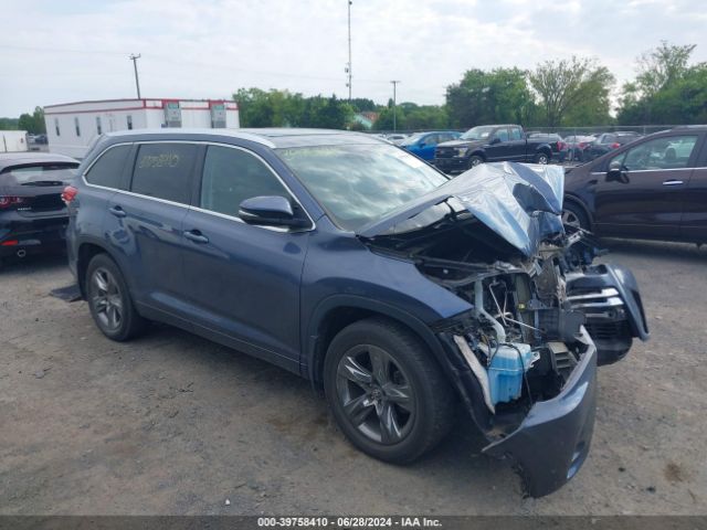 TOYOTA HIGHLANDER 2018 5tddzrfh6js812202