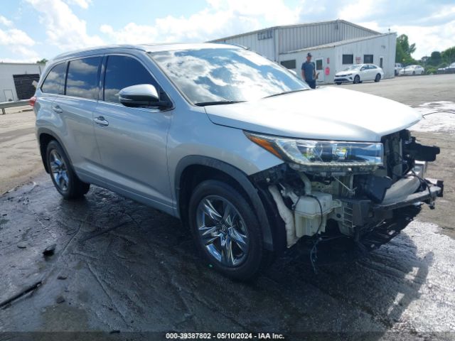 TOYOTA HIGHLANDER 2019 5tddzrfh6ks932194