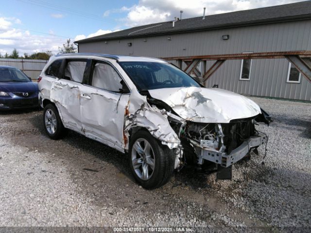 TOYOTA HIGHLANDER 2017 5tddzrfh7hs413129