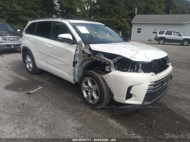 TOYOTA HIGHLANDER 2017 5tddzrfh7hs449998