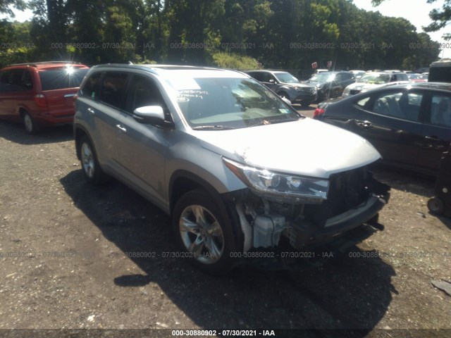 TOYOTA HIGHLANDER 2017 5tddzrfh7hs476991