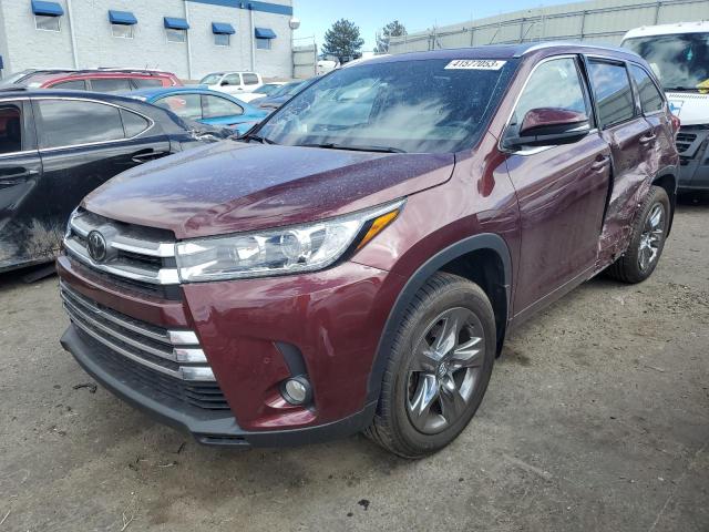 TOYOTA HIGHLANDER 2017 5tddzrfh7hs483147