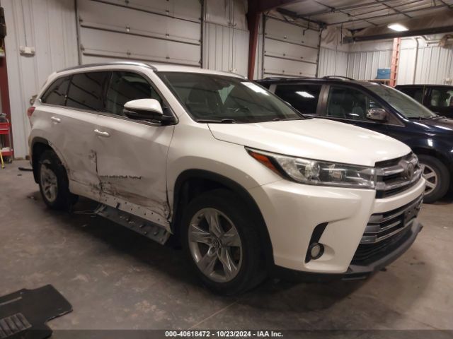 TOYOTA HIGHLANDER 2018 5tddzrfh7js490122