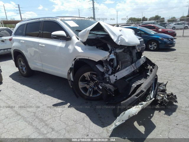 TOYOTA HIGHLANDER 2019 5tddzrfh7ks958089