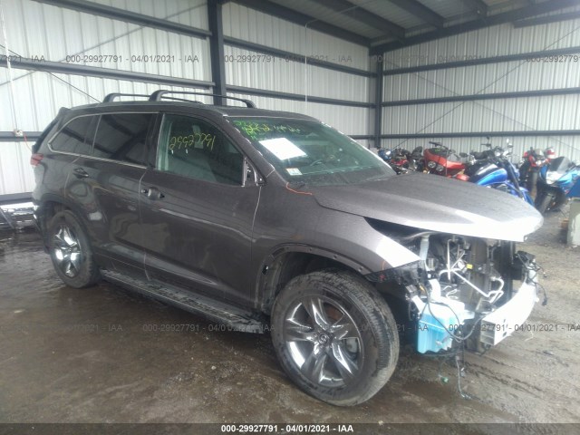 TOYOTA HIGHLANDER 2019 5tddzrfh7ks985809