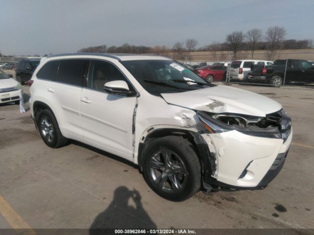 TOYOTA HIGHLANDER 2017 5tddzrfh8hs386376