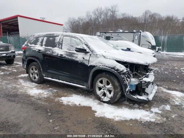 TOYOTA HIGHLANDER 2017 5tddzrfh8hs433762