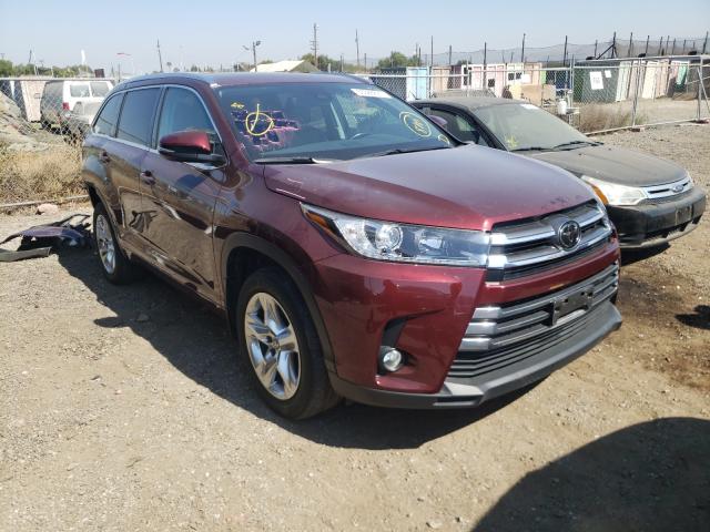 TOYOTA HIGHLANDER 2017 5tddzrfh8hs439710