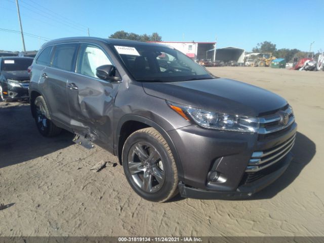 TOYOTA HIGHLANDER 2017 5tddzrfh8hs484355