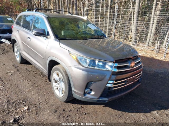 TOYOTA HIGHLANDER 2018 5tddzrfh8js495667