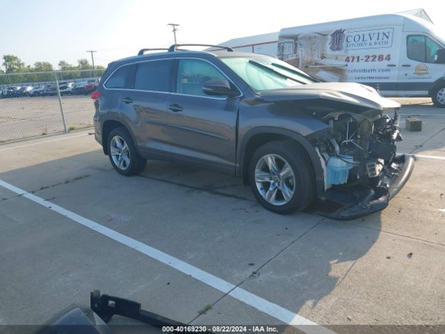 TOYOTA HIGHLANDER 2018 5tddzrfh8js496897