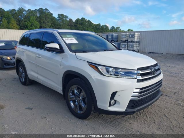 TOYOTA HIGHLANDER 2018 5tddzrfh8js803016