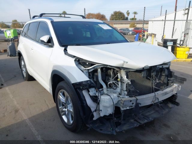 TOYOTA HIGHLANDER 2018 5tddzrfh8js805641