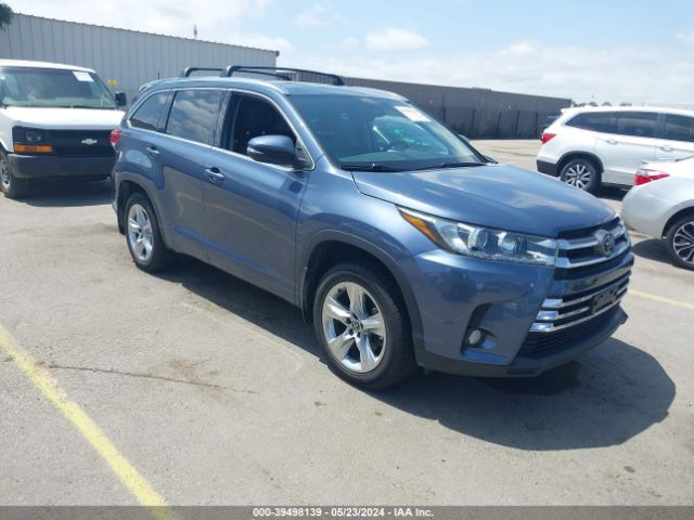 TOYOTA HIGHLANDER 2018 5tddzrfh8js903066