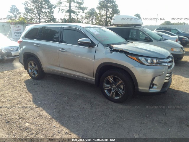 TOYOTA HIGHLANDER 2019 5tddzrfh8ks706724