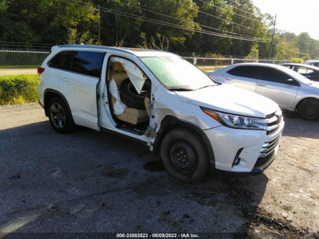 TOYOTA HIGHLANDER 2019 5tddzrfh8ks982398